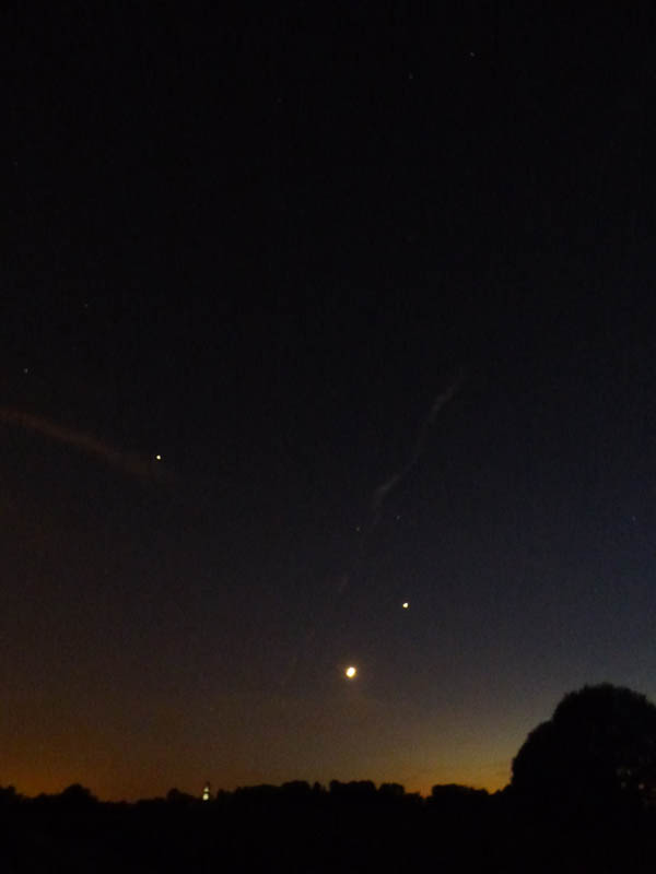 Lune et Vénus