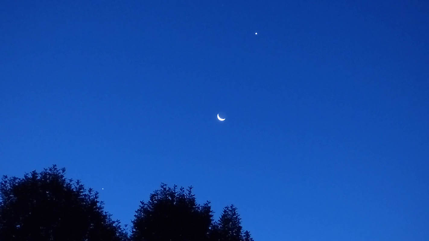 Lune et Vénus