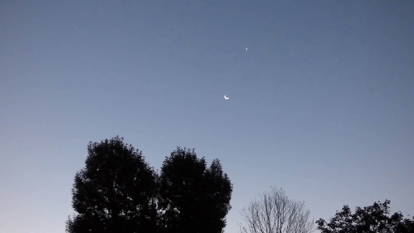 Lune et Vénus